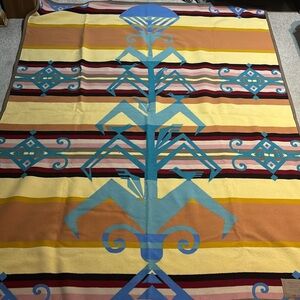 Vintage Pendleton Beaver State Wool Blanket Tree of Life